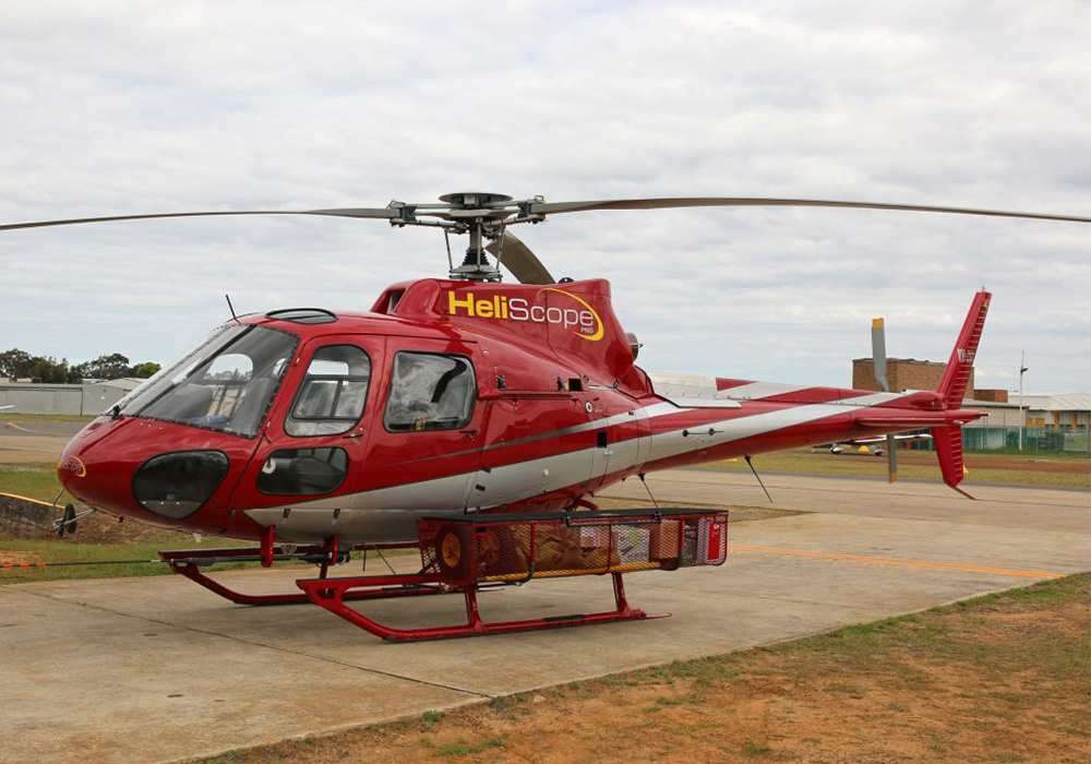 rotordyne aircraft charter air services helicopter airbus as350-2